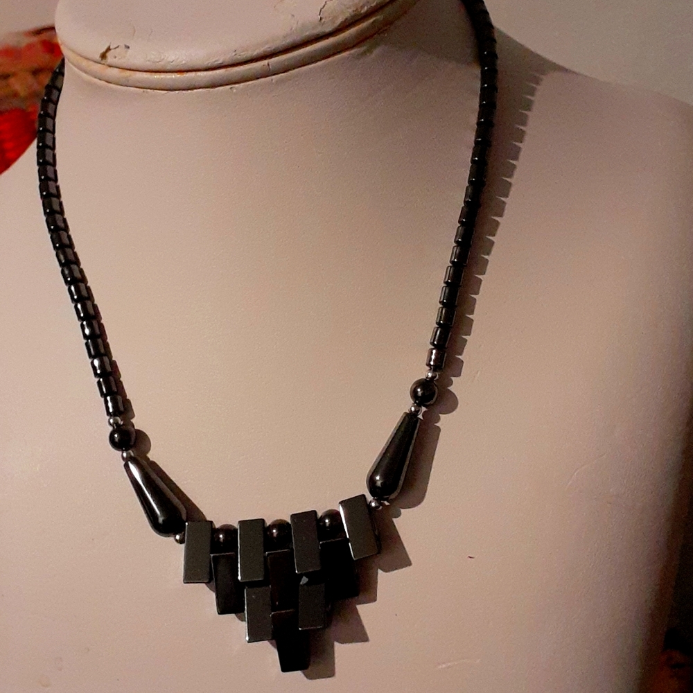 Hematite Necklace fabulously